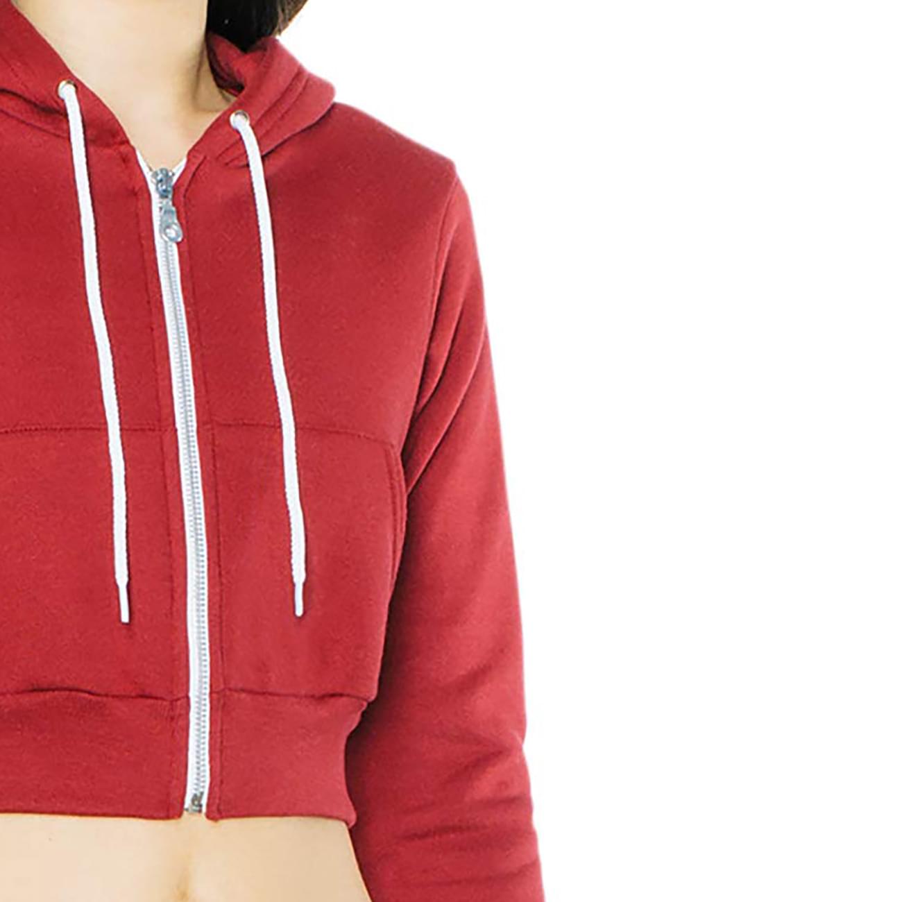 Custom Crop Top Hoodies Manufacturer | Stylish Women’s Active & Casual Wear by Asons Impex - Image 4