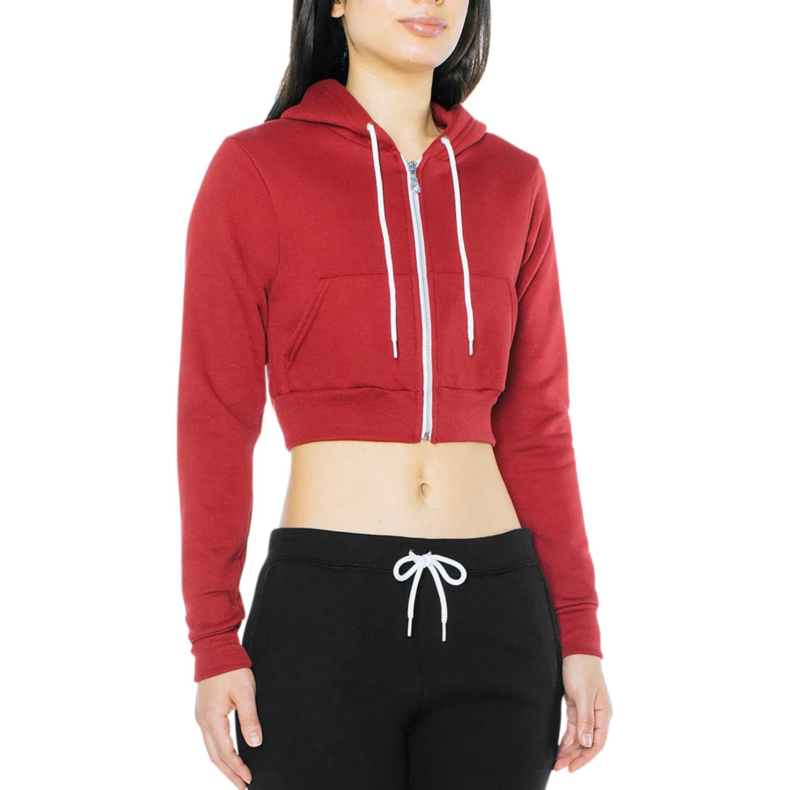 Custom Crop Top Hoodies Manufacturer | Stylish Women’s Active & Casual Wear by Asons Impex