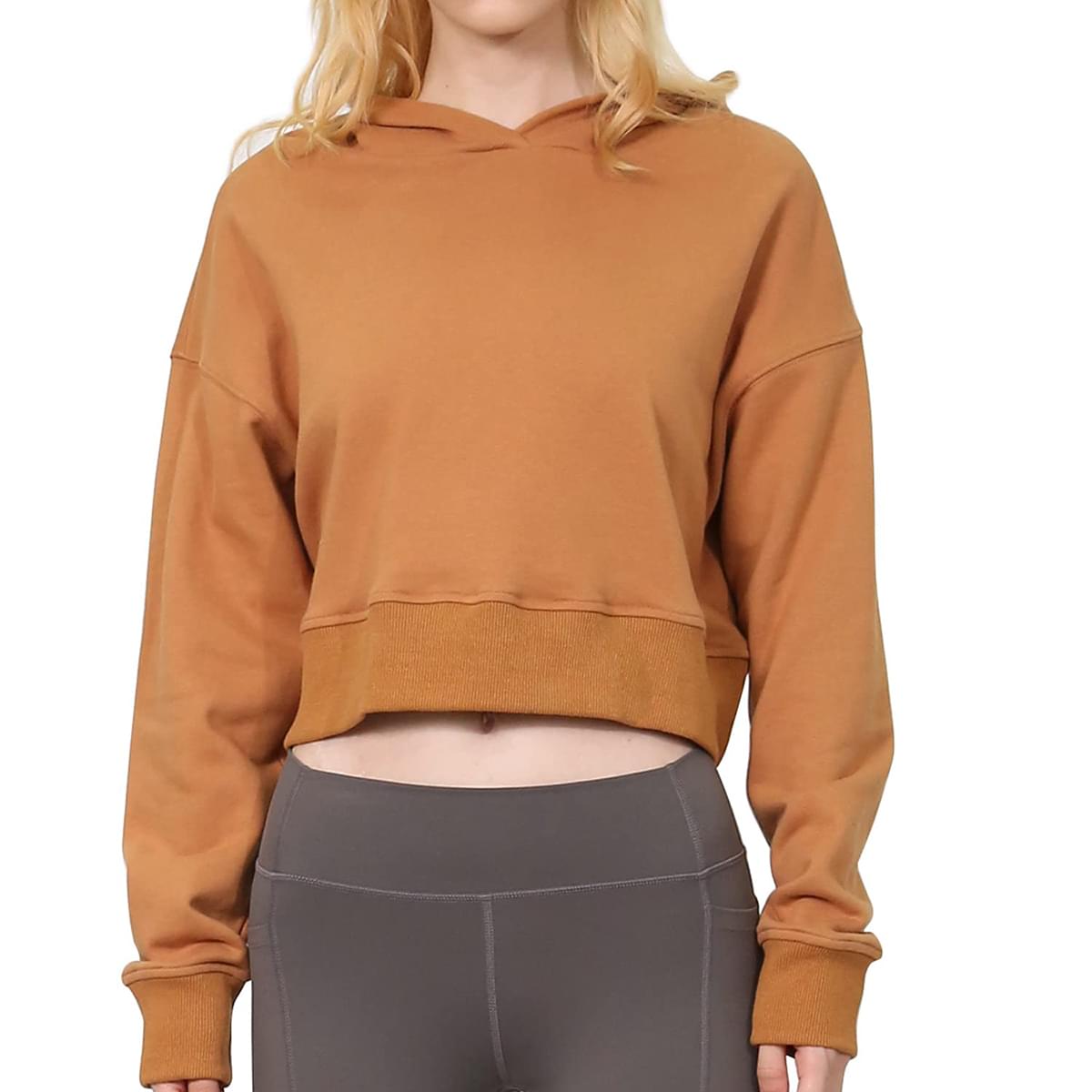 Custom Crop Top Hoodies Manufacturer | Stylish Women’s Active & Casual Wear by Asons Impex - Image 5